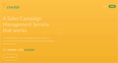Desktop Screenshot of cheddr.com